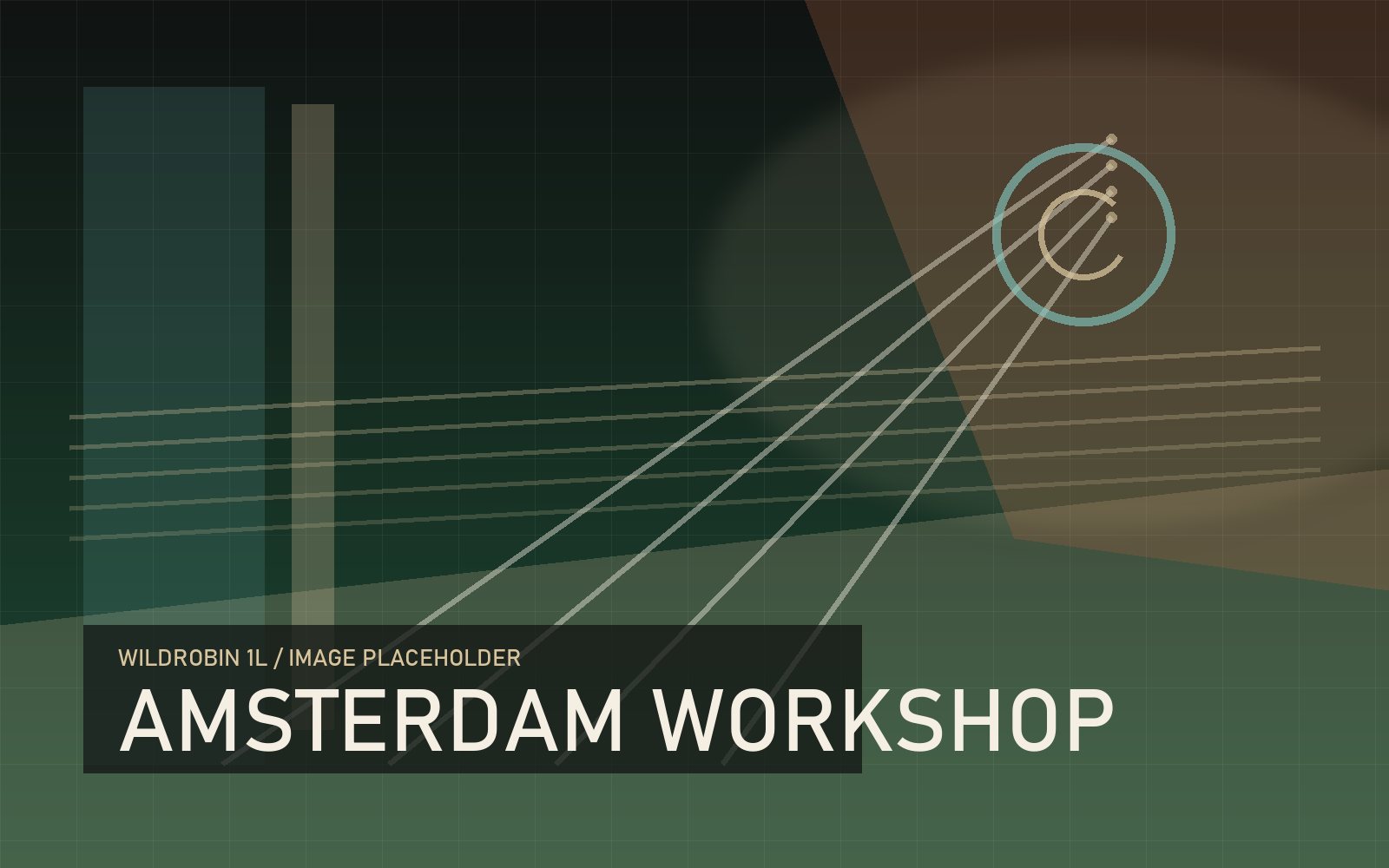 Geplande sfeerfoto van de Wildrobin 1L winkelwerkbank in Amsterdam